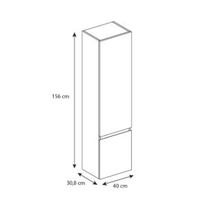 Vannitoakapp-Verso-40x156x30.8-cm-joonis