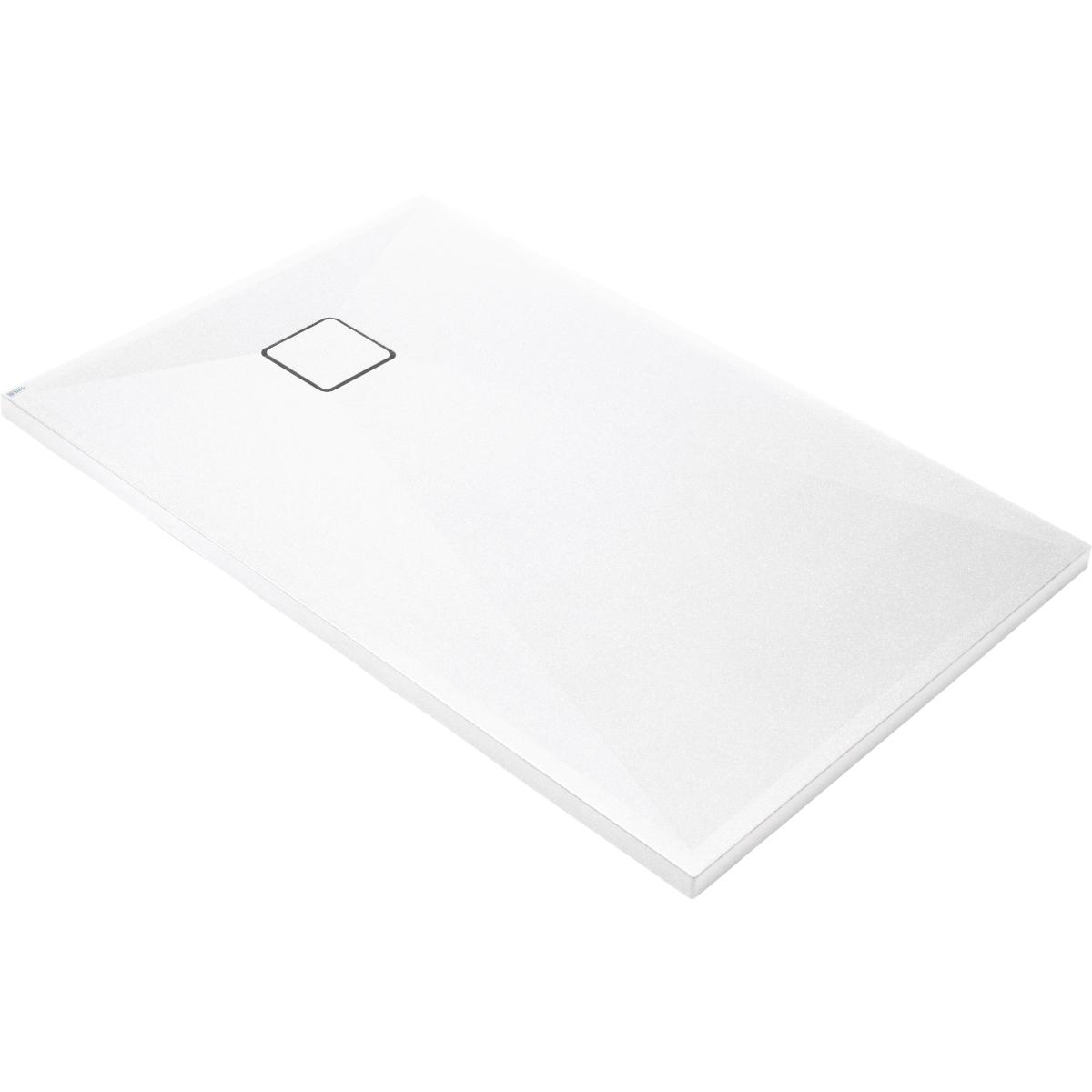 Dušialus Deante Correo 100×70 cm, valge graniitkomposiit