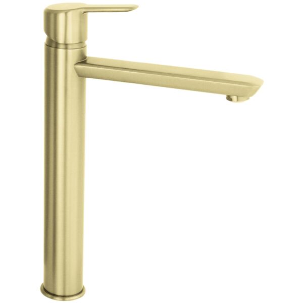 Harjatud-kuld-valamusegisti-Deante-Arnika-30.2-cm,-messing