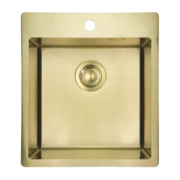 Köögivalamu-Olfato-Precious-45×50-cm,-integreeritav,-harjatud-kuld-roostevaba-teras