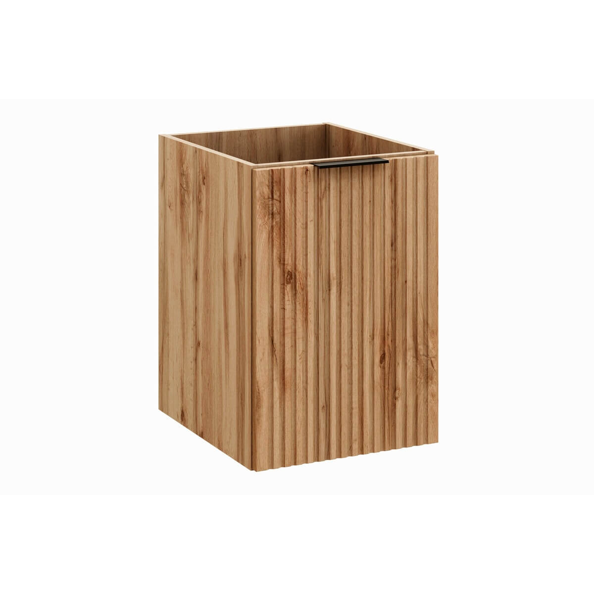Pesukorviga vannitoakapp ADEL OAK, Wotani tamm, 40 cm, seinale kinnitatav