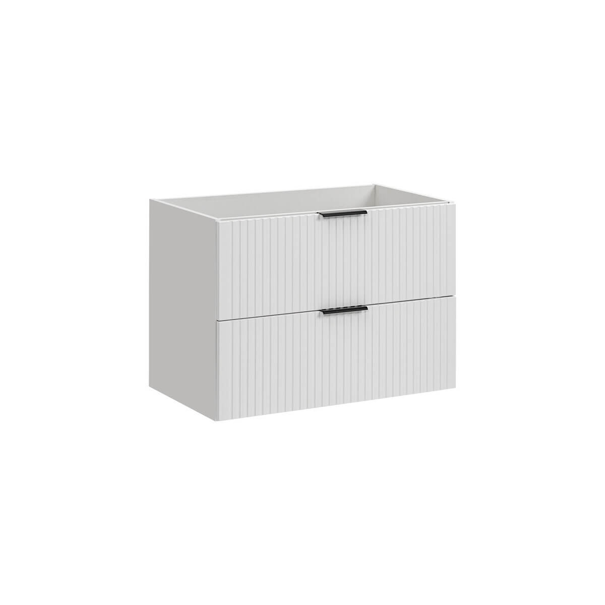 Valamukapp ADEL WHITE, matt valge, 80 cm, seinale kinnitatav