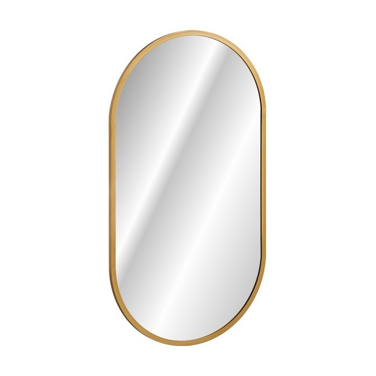Peegel LUSTRO APOLLO, kuldne, 50 cm, seinale kinnitatav