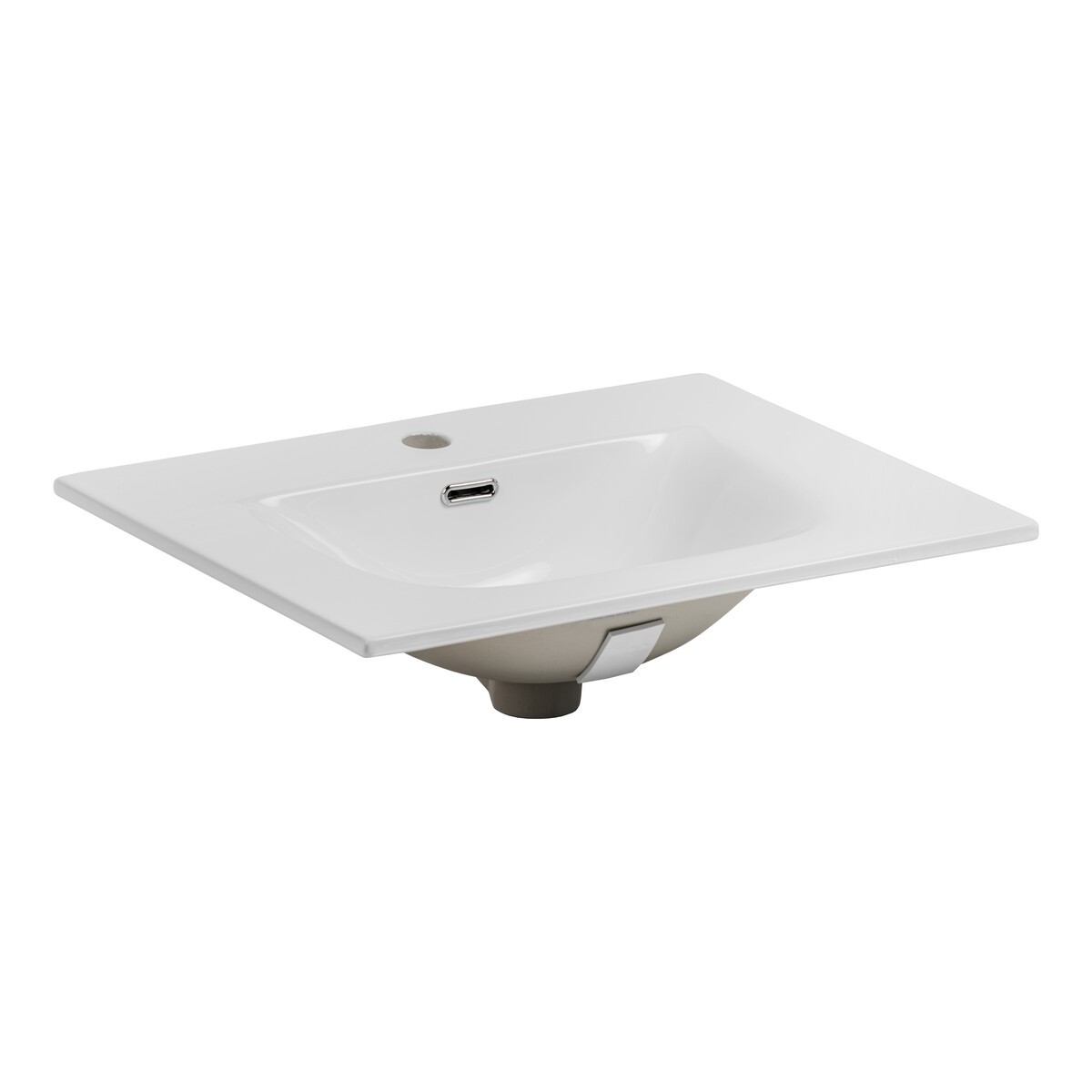 Mööblivalamu Comad SKY 60, 61 × 46 cm, läikiv valge