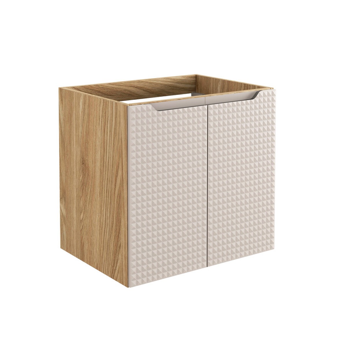 Valamukapp LUXOR BEIGE, õlitatud tamm, beež, 60 cm, seinale kinnitatav