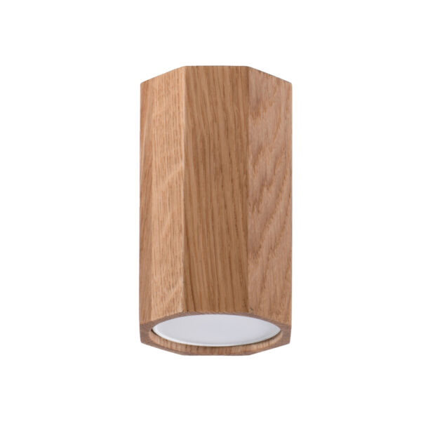 Laevalgusti ZEKE 10 tammepuust laelamp
