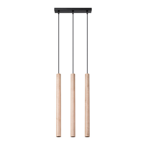 Rippvalgusti PASTELO 3L puidust