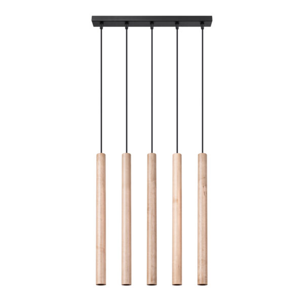 Rippvalgusti PASTELO 5L puidust