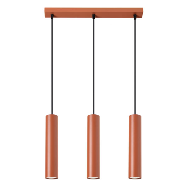 Rippvalgusti LAGOS 3L punane ooker