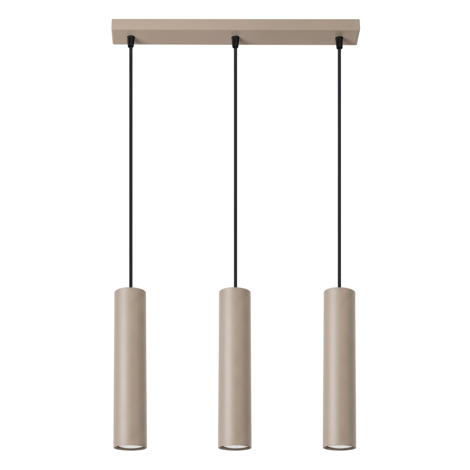 Rippvalgusti LAGOS 3L taupe