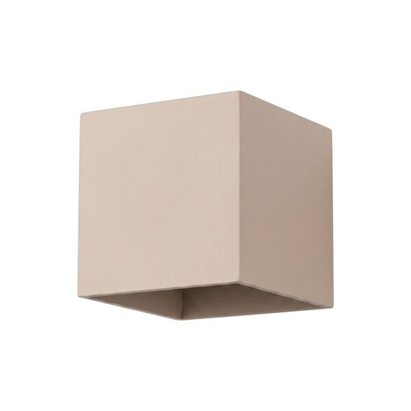 Seinavalgusti QUAD 1 taupe
