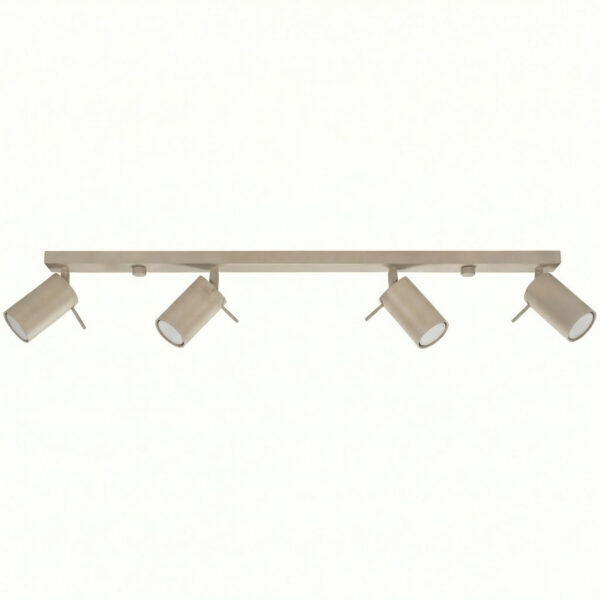 Laelamp RING 4L pruunikas hall