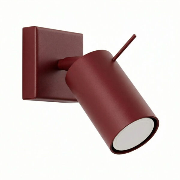 Seinalamp RING burgundia
