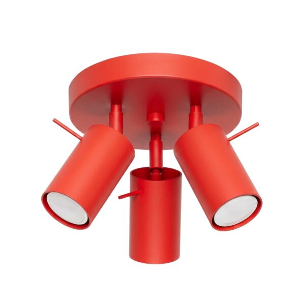 Laelamp RING 3P punane