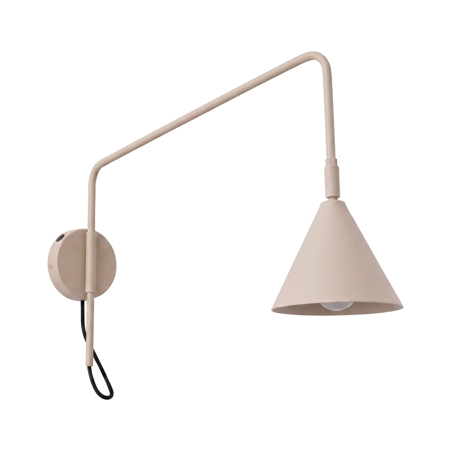 Seinavalgusti NOX 1 taupe lülitiga