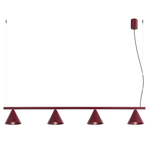 Lühter NOX 4L burgundia