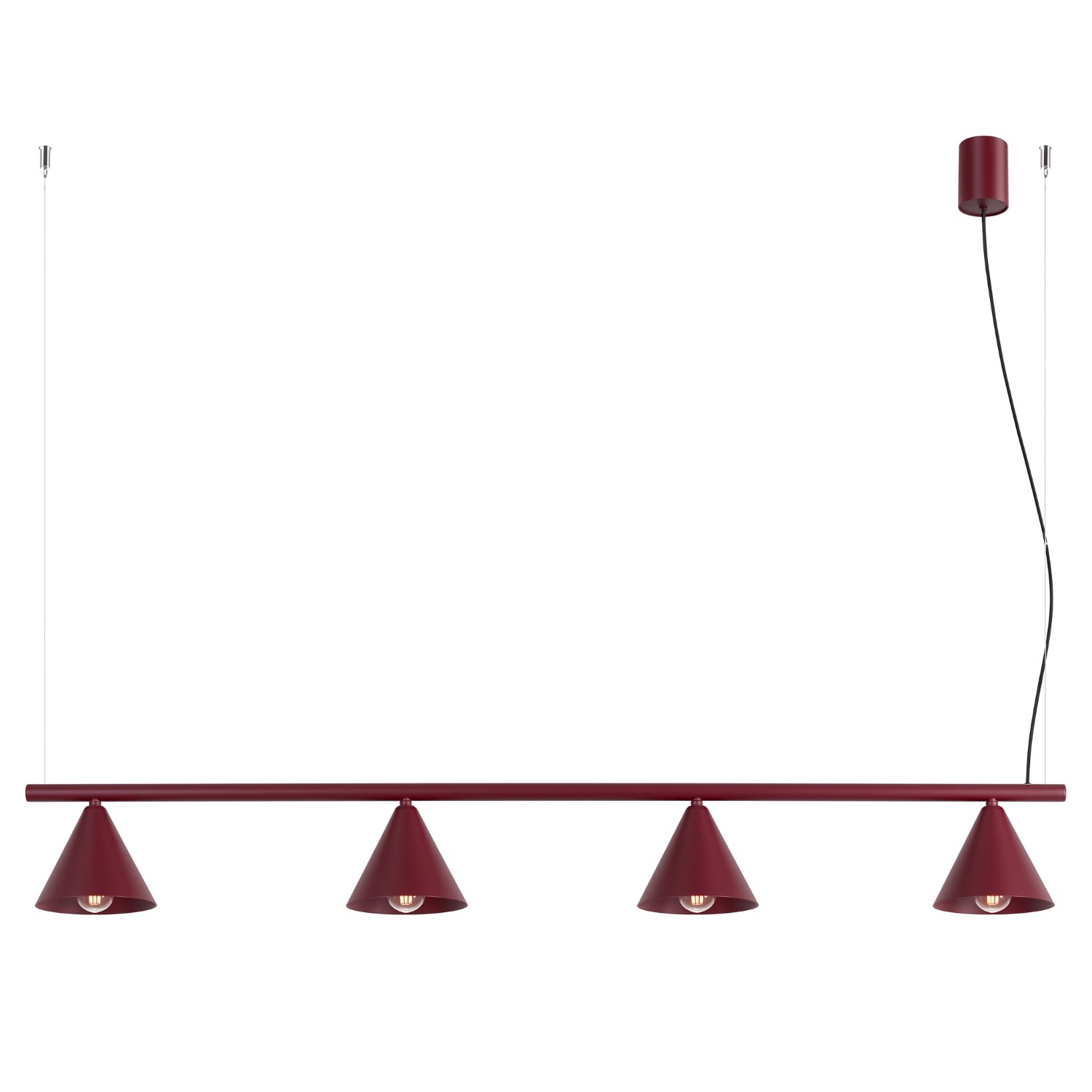 Lühter NOX 4L burgundia