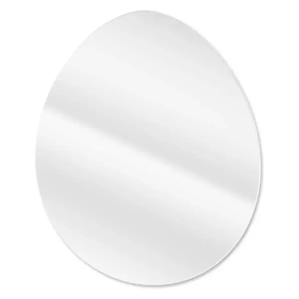 Asümmeetriline raamita vannitoapeegel Deante Silia 650x700 mm