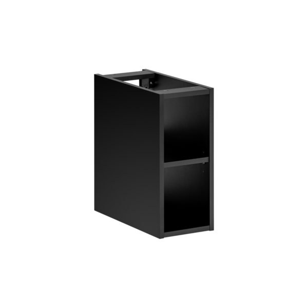 Avatud riiul Comad Santa Fe Black 20 cm, matt must