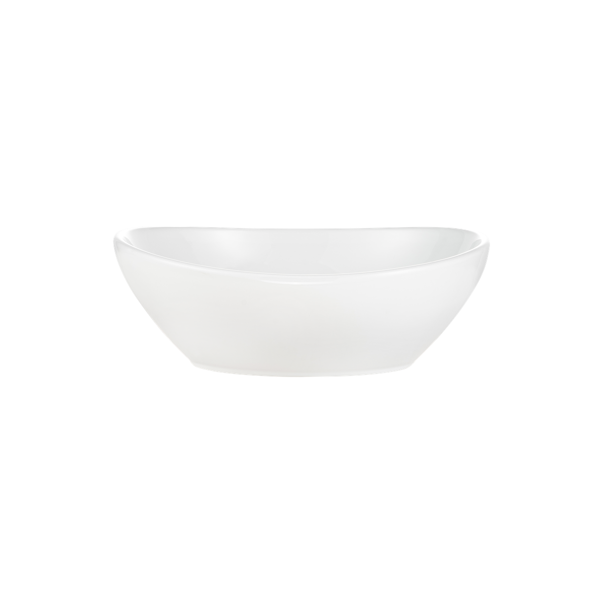 Tööpinnapealne valamu Comad Lola 40,5 × 33 cm, läikiv valge