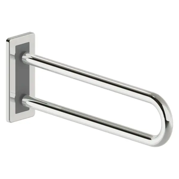 Fikseeritud tugikäepide Deante Lehnen 60 cm, poleeritud teras/antratsiit