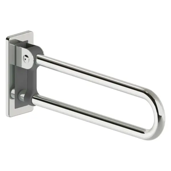Kokkupandav tugikäepide Deante Lehnen 60 cm, poleeritud teras/antratsiit
