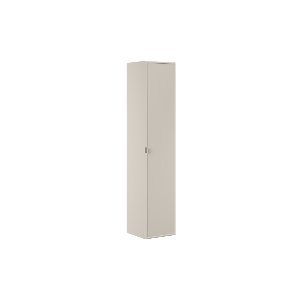 Kõrge vannitoakapp Comad Bella Cashmere 35 cm, 1 uks, matt kašmiir