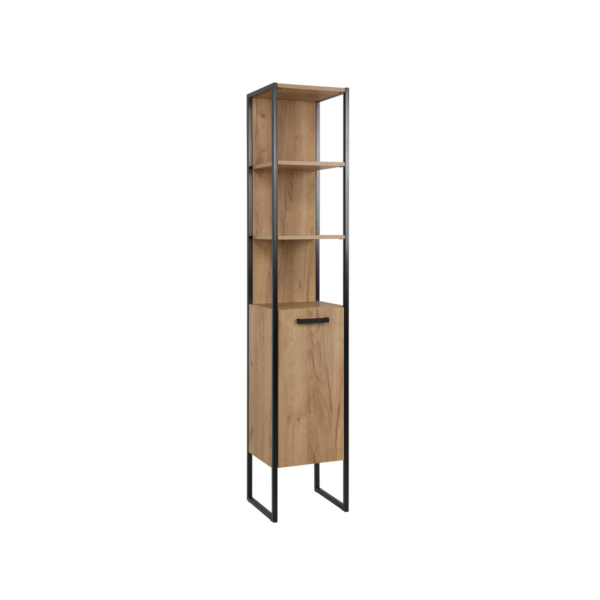 Kõrge vannitoakapp Comad Brooklin 35 cm, 1 uks, Craft-tamm