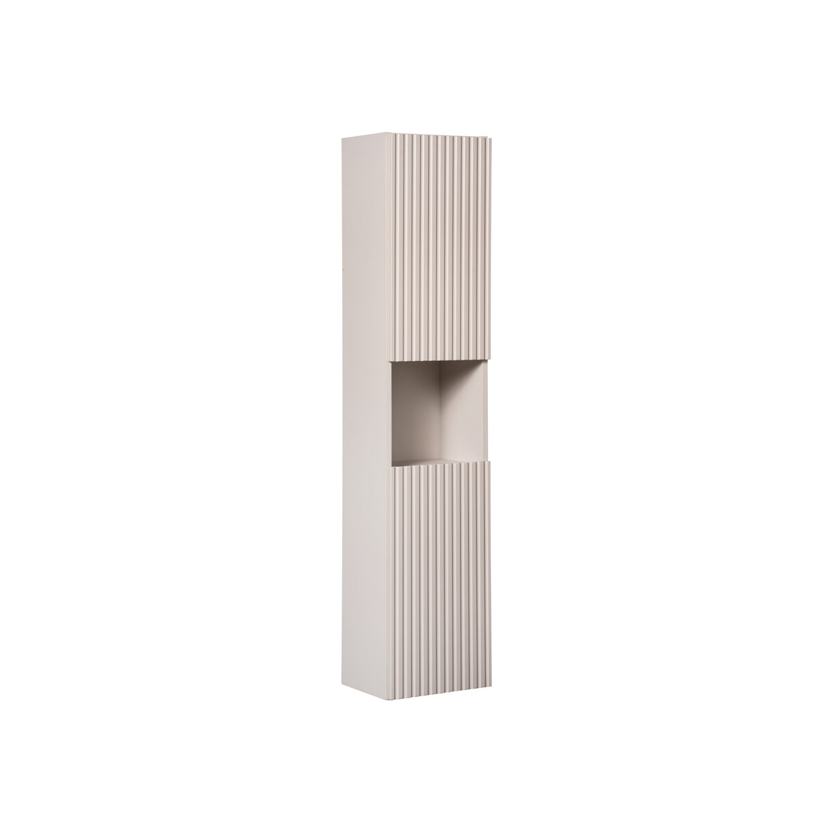 Kõrge vannitoakapp Comad Nova Cashmere 30 cm, 2 ust, matt kašmiir