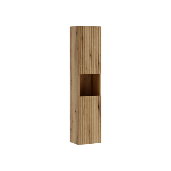 Kõrge vannitoakapp Comad Nova Coast Evoke 30 cm, 2 ust, Coast Evoke tamm