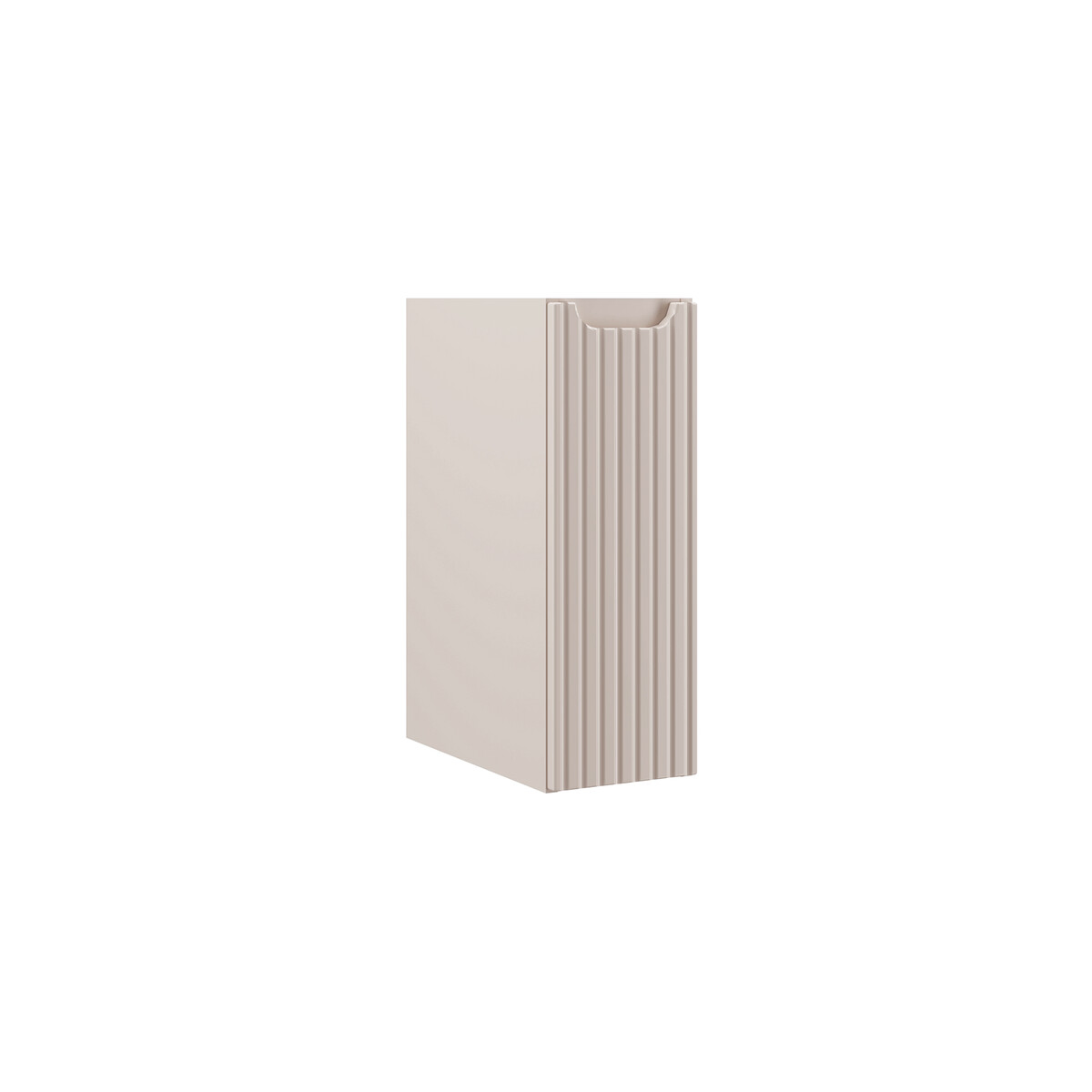 Külgkapp Comad Nova Cashmere 20 × 57 cm, 2 ust, matt kašmiir