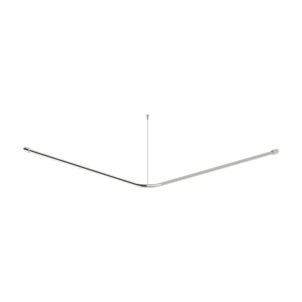 L-kujuline dušikardinapuu Deante Lehnen 120×120 cm, poleeritud teras