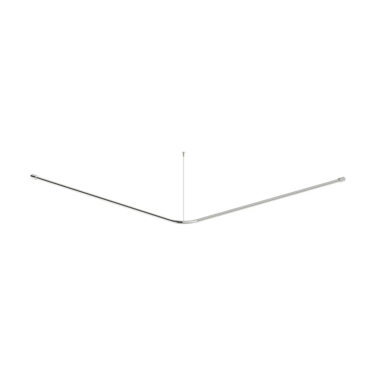 L-kujuline dušikardinapuu Deante Lehnen 150×150 cm, poleeritud teras