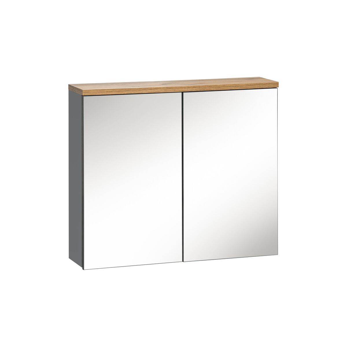 Peegelkapp Comad BALI GRAFIT 80 cm, hall