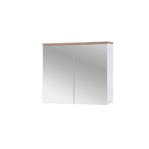 Peegelkapp Comad BALI WHITE 80 cm, valge