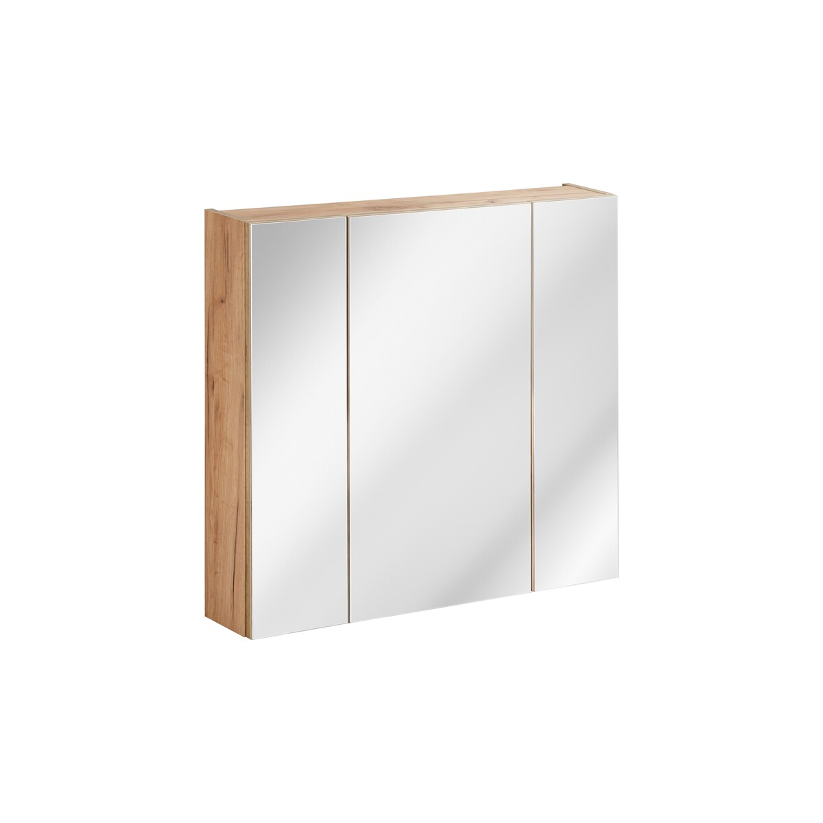 Peegelkapp Comad CAPRI OAK 80 cm, Craft-tamm