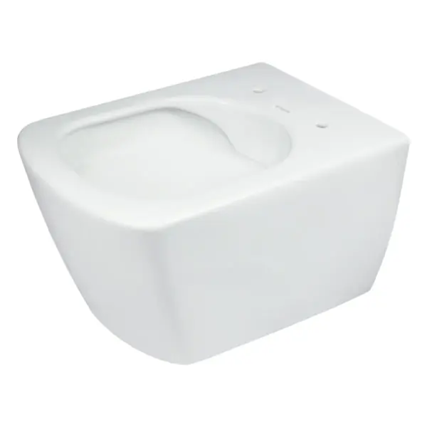 Seinapealne WC-pott Deante Blur 513x370 mm, valge