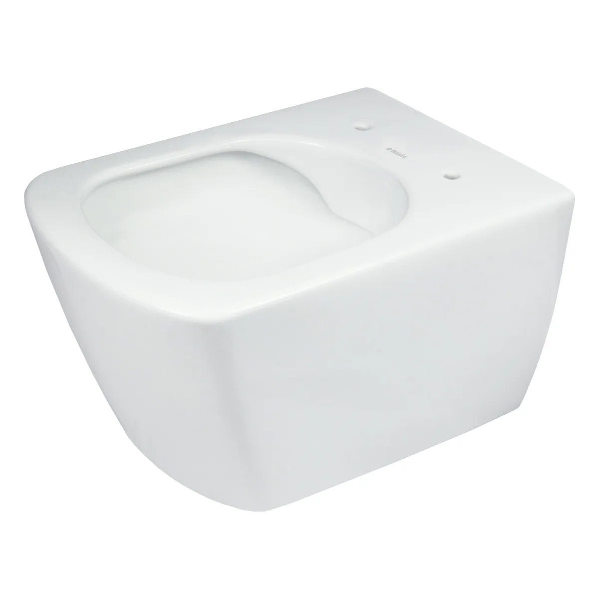 Seinapealne WC-pott Deante Blur 513×370 mm, valge