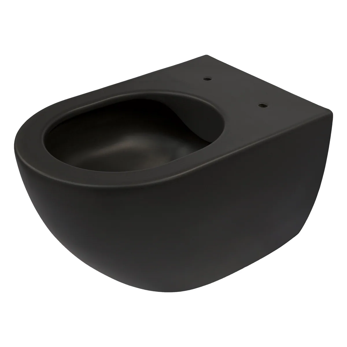 Seinapealne WC-pott Deante Peonia 510×360 mm, must