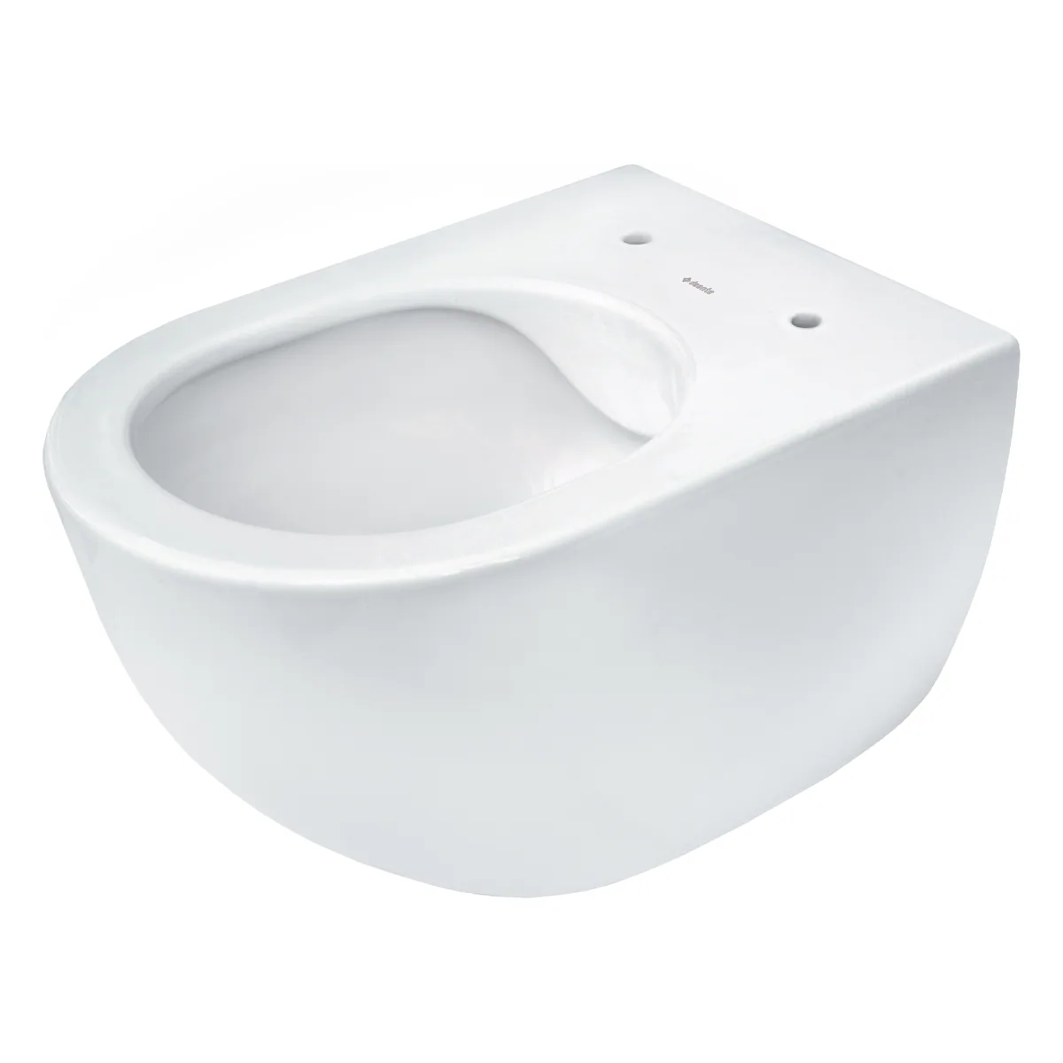 Seinapealne WC-pott Deante Peonia 510×360 mm, valge