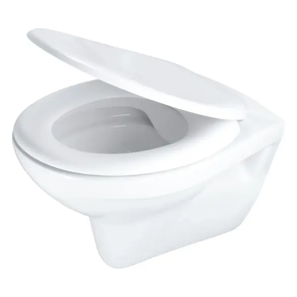 Seinapealne WC-pott prill-lauaga Deante Boro 529x375 mm, valge