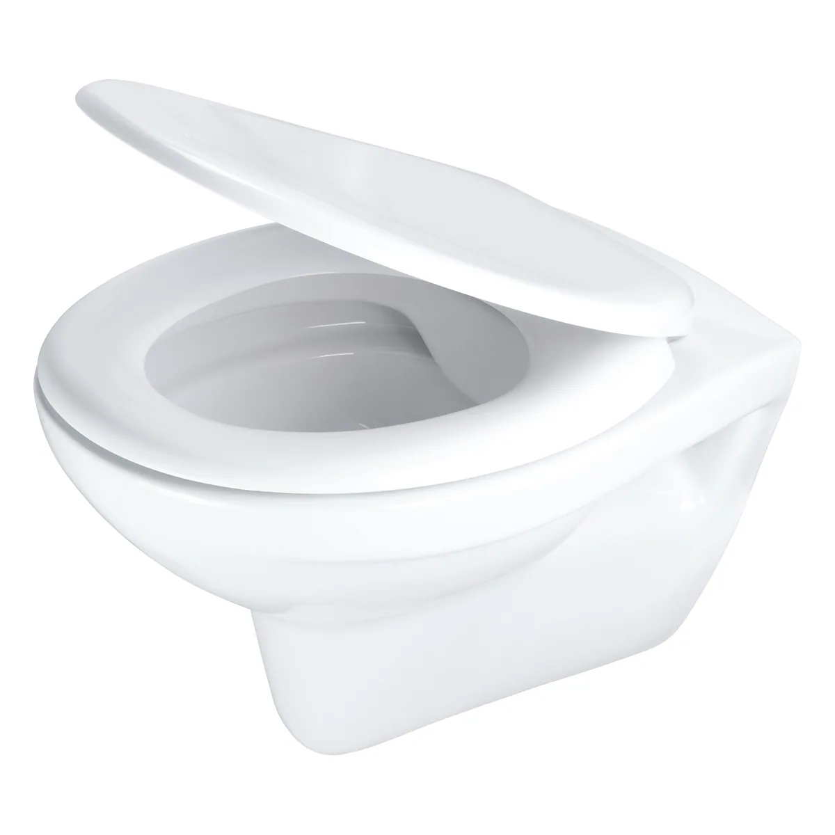 Seinapealne WC-pott prill-lauaga Deante Boro 529×375 mm, valge