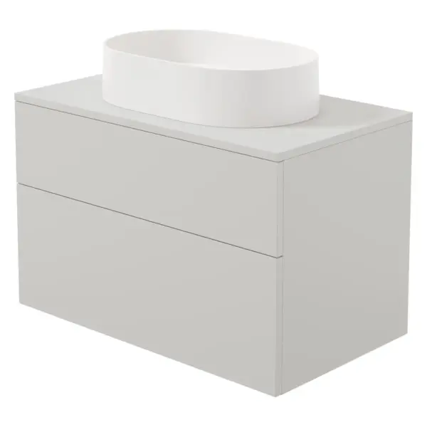 Valamukapp graniitvalamuga Deante Prizma/Silia 800 mm, kašmiir/alabaster, segistiavata