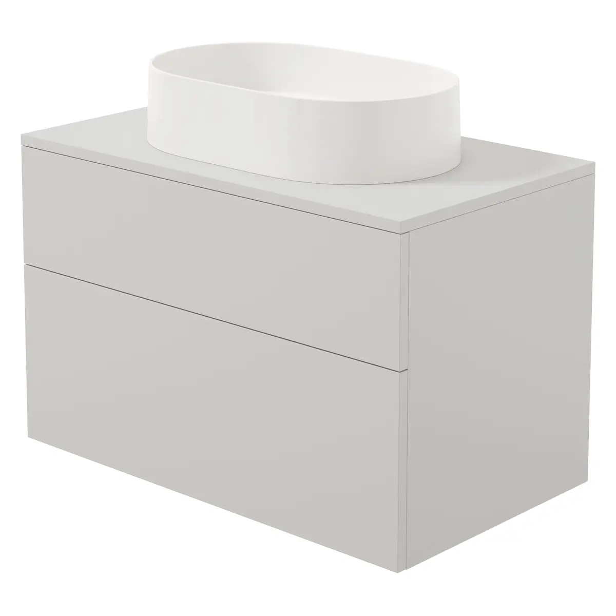 Valamukapp graniitvalamuga Deante Prizma/Silia 800 mm, kašmiir/alabaster, segistiavata