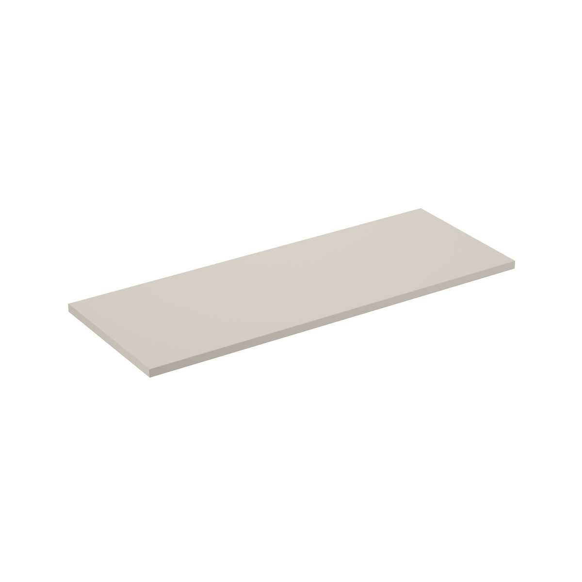 Vannitoa töötasapind Comad ADEL CASHMERE 120,6 × 46,6 × 2,2 cm, matt kašmiir