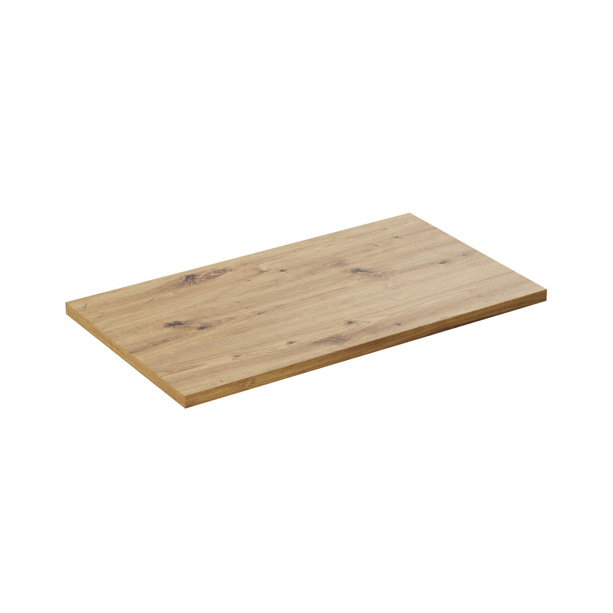 Vannitoa töötasapind Comad Bella Cashmere 80 × 46 × 2,5 cm, Artisani tamm