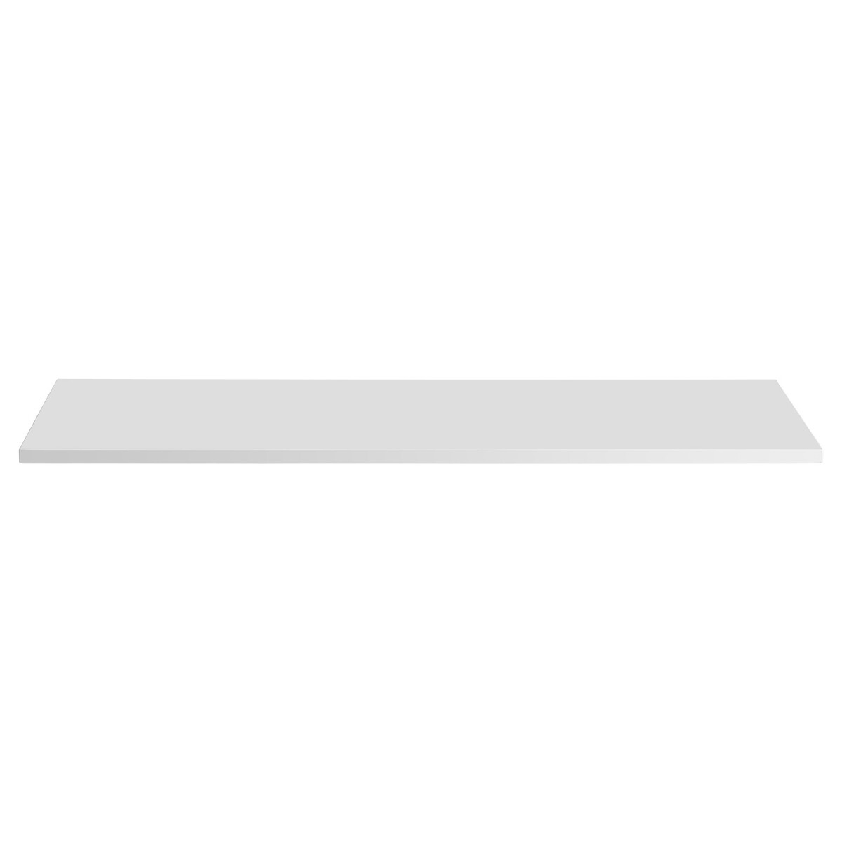Vannitoa töötasapind Comad CAPRI WHITE 121 × 46 × 2,5 cm, läikiv valge ja Craft-tamm