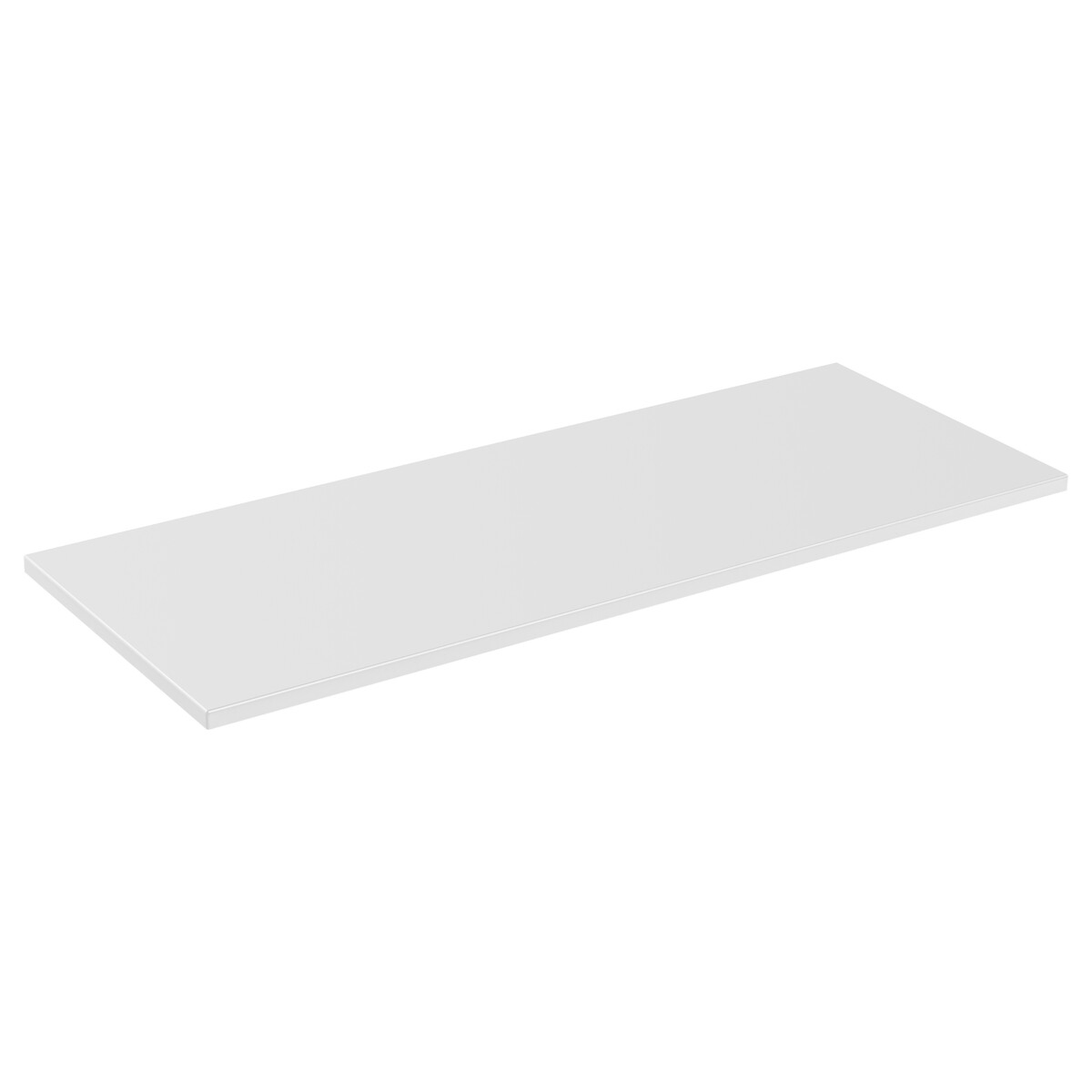 Vannitoa töötasapind Comad Iconic White 120,4 × 46 × 2,5 cm, valge