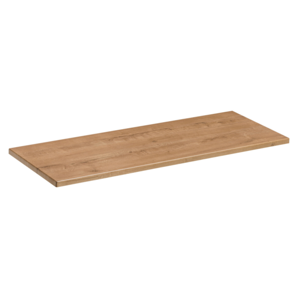 Vannitoa töötasapind Comad Monako Grey Oak 120 × 45,6 × 2,5 cm, Hamiltoni tamm