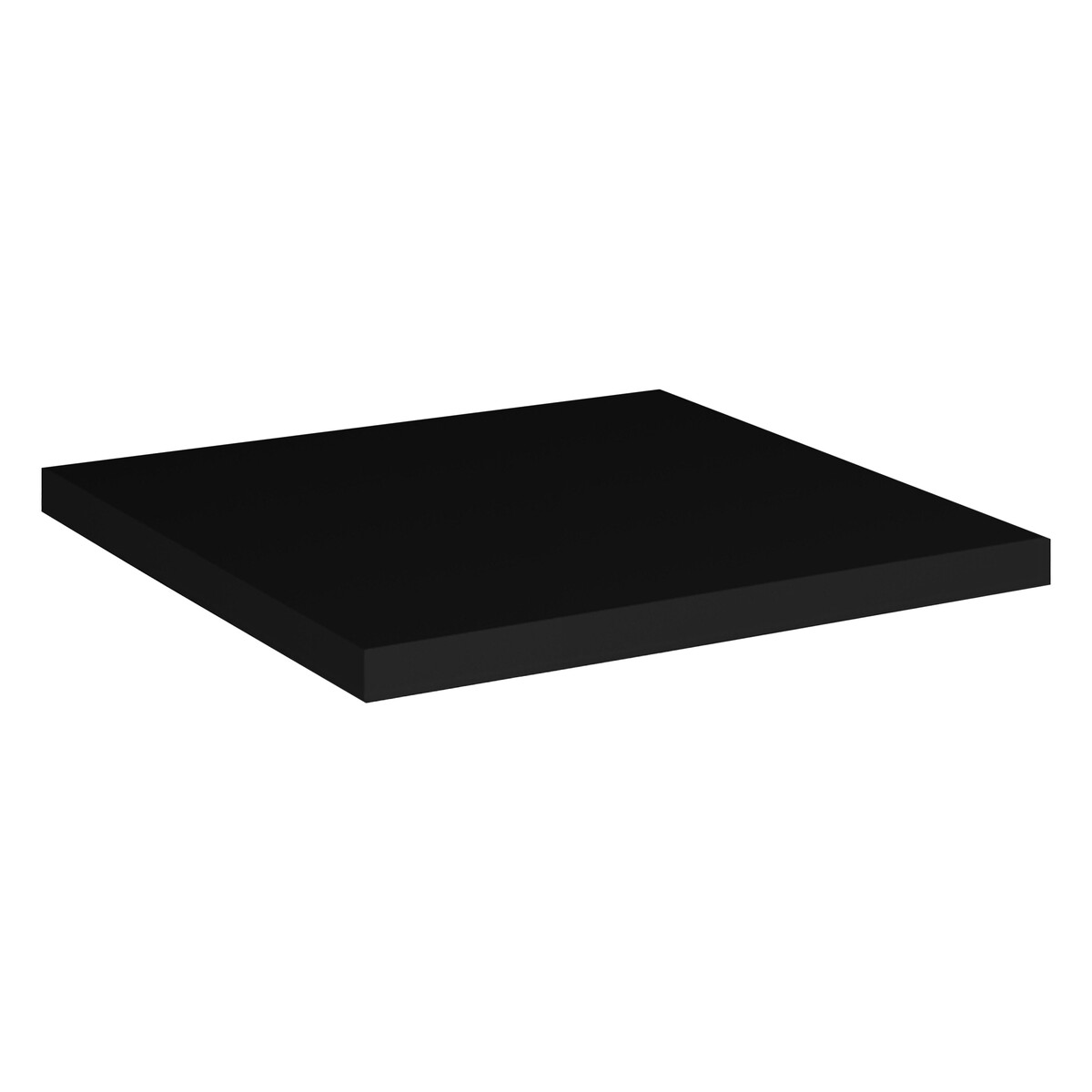 Vannitoa töötasapind Comad Nova Black 40,4 × 40 × 2,5 cm, matt must